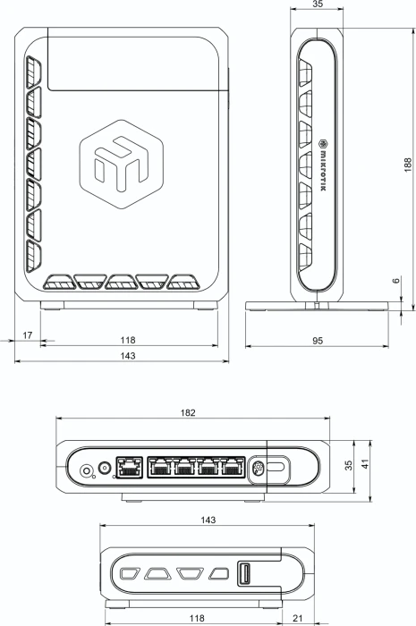 MikroTik RouterBOARD hAP be³ Media