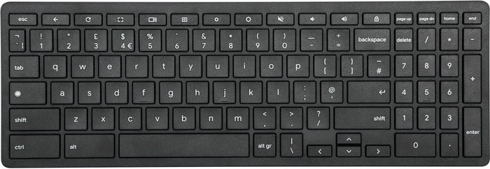 Targus KB872 Works With Chromebook Midsize Antimicrobial Keyboard, Bluetooth, UK