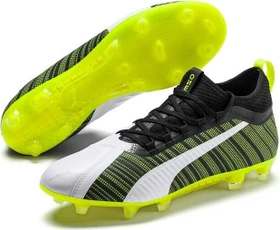 Puma One 5.2 FG/AG white/black/yellow alert (Herren)