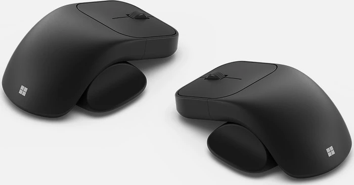 Microsoft Adaptive Mausauflage und Daumenstütze, schwarz