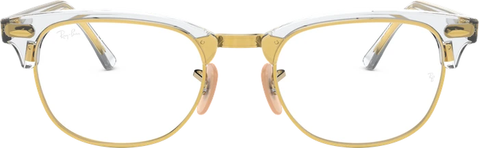 Ray-Ban RB5154 Clubmaster Optics 53mm polished transparent