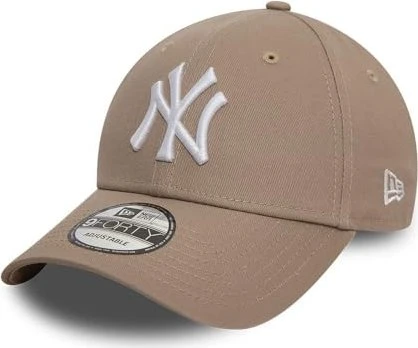 New Era 9FORTY New York Yankees League Essential Kappe pastel brown