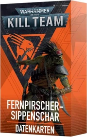 Games Workshop Warhammer 40.000 Kill Team: Datenkarten Fernpirscher-Sippenschar