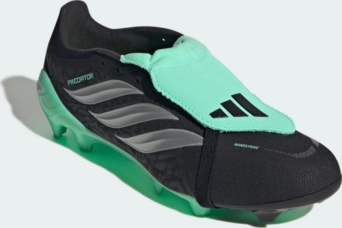adidas Predator League Fold-Over Tongue FG core black/silver metallic/pulse mint