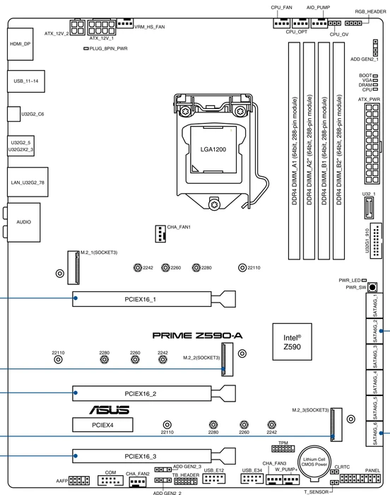 ASUS Prime Z590-A (Intel 1200)