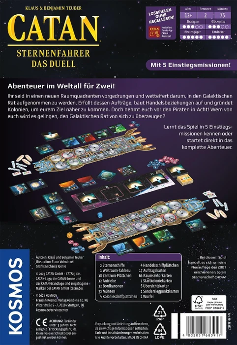 Die Siedler von Catan - Sternenfahrer Das Duell