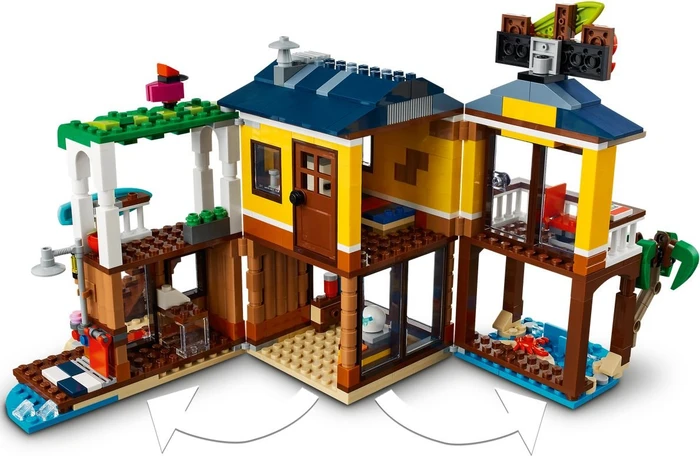 LEGO Creator 3in1 - Surfer-Strandhaus (31118) – Bild 3 von 12