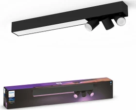 Philips Hue White and Color Ambiance Centris 3 Spot 4-flammig schwarz