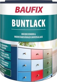 Baufix Buntlack seidenmatt grün, 1l