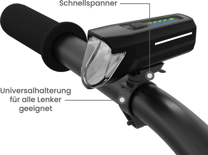 Fischer LED-Akku 110 Lux Frontlicht