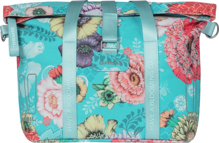 Basil Bloom Field Gepäcktasche sky blue
