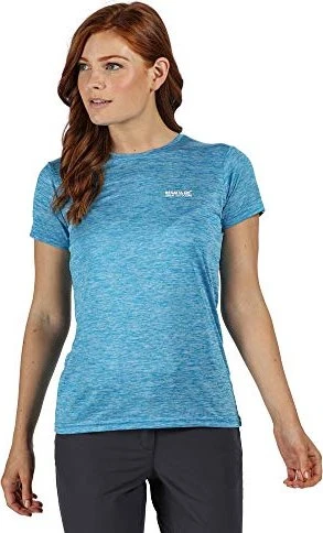 Regatta Fingal V Graphic Funktionsshirt kurzarm blue marl (Damen)