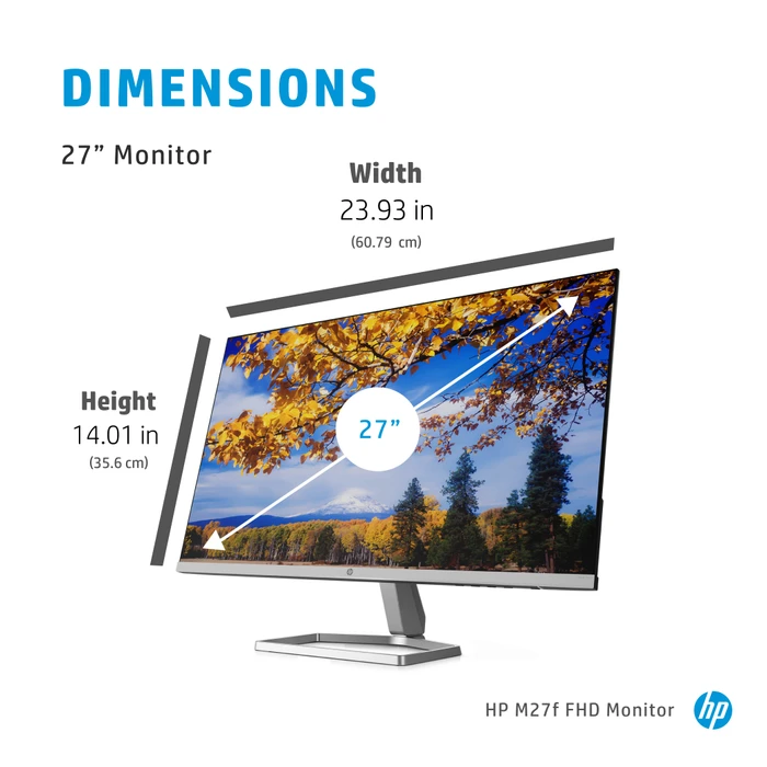 HP M27f, 2 Jahre Garantie, 27"
