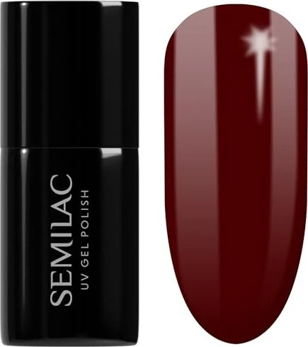 Semilac Black and White UV Nagellack 029 espresso, 7ml
