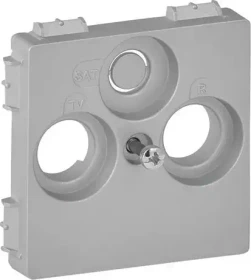 Legrand Valena Life Abdeckung für TV+R-SAT, aluminium