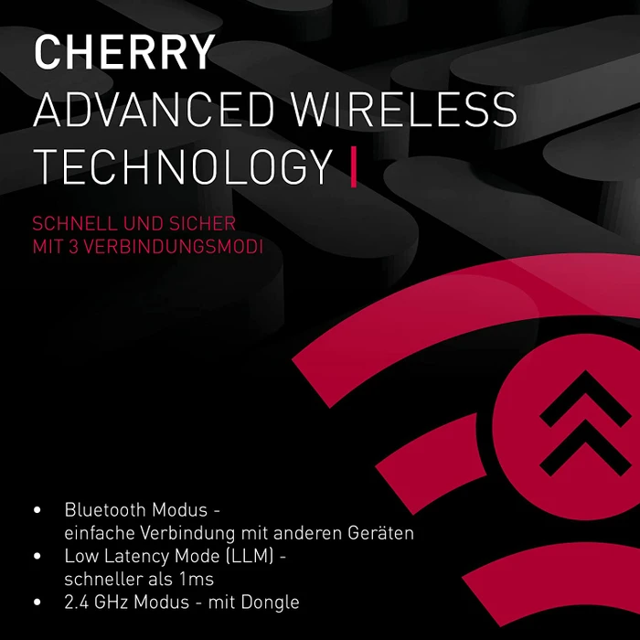 Cherry MX Board 3.0 S Wireless, weiß, MX RGB RED, USB/Bluetooth, DE