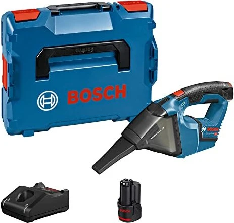 Bosch Professional GAS 12V Akku-Handstaubsauger inkl. 2 Akkus 3.0Ah