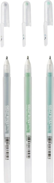 Sakura Gelly Roll Stardust Glitter Forest Gelroller (Mine) sortiert, 3er-Set, Etui