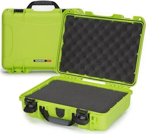 Nanuk 910 Schutzkoffer mit Schaumstoff Limette