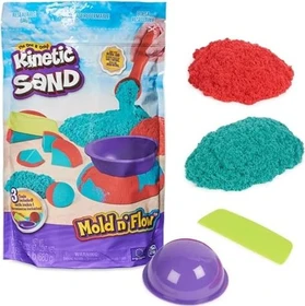 Spin Master Kinetic Sand Mold n' Flow