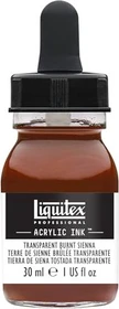 Liquitex Professional Acrylic Ink transparent burnt sienna, 30ml