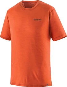 Patagonia Capilene Cool Merino Graphic Funktionsshirt kurzarm heritage header: coal orange (Herren)
