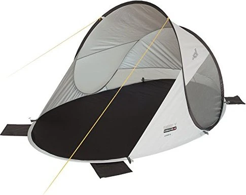 High Peak Calobra 80 Strandmuschel aluminium/dunkelgrau
