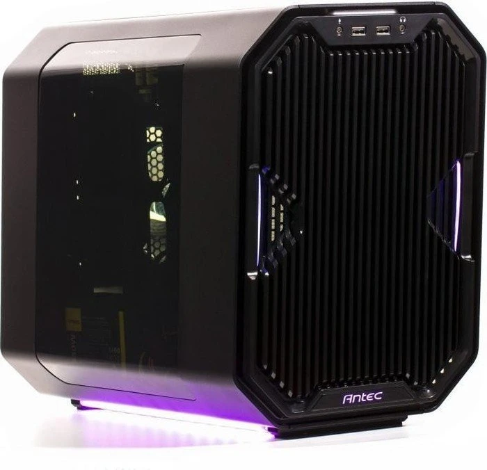Antec Cube EK Water Blocks Edition, Acrylfenster, Mini-ITX
