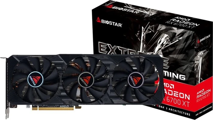 Biostar Radeon RX 6700 XT, 12GB GDDR6, HDMI, 3x DP