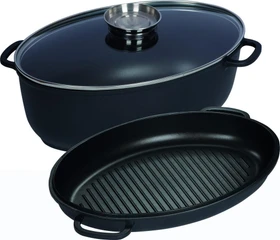 Riess Kelomat Magnum Bräter Induktion 38x24cm 8l