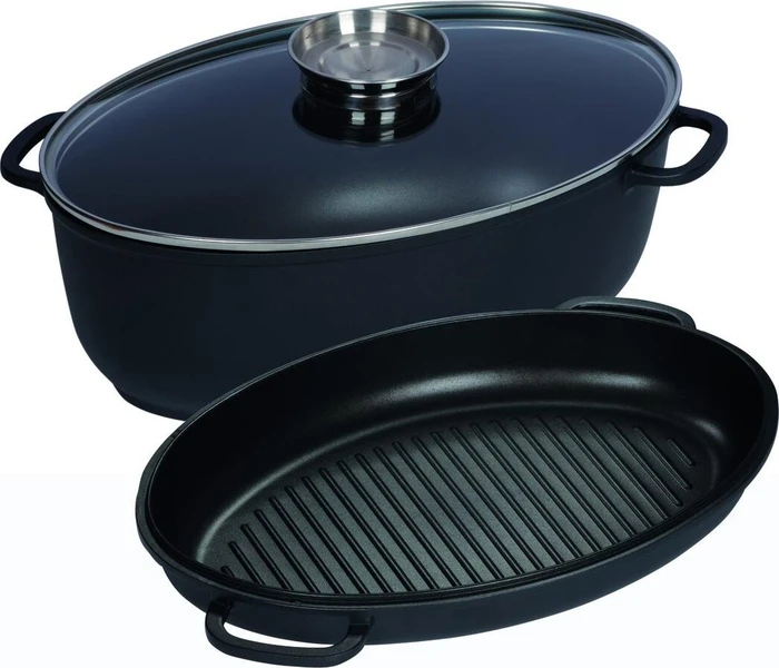 Riess Kelomat Magnum Bräter Induktion 38x24cm 8l