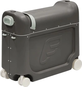 Stokke Jetkids Bedbox Kindertrolley Aufsitzkoffer midnight grey