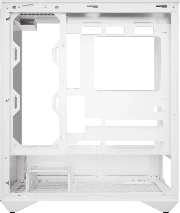 DarkFlash DY460 White, Glasfenster