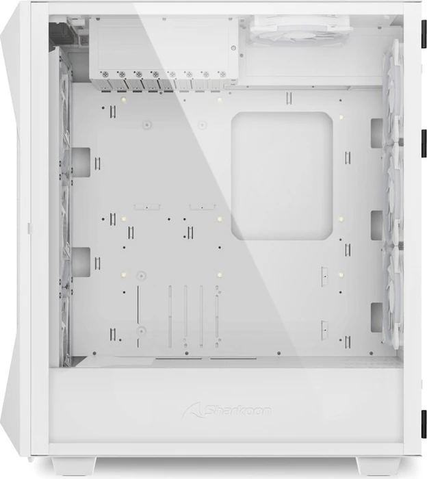 Sharkoon REV300 White, weiß, Glasfenster