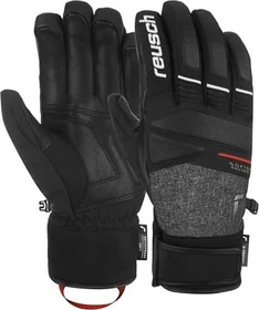 Reusch Thunder R-Tex XT Skihandschuhe black/black melange/fire red