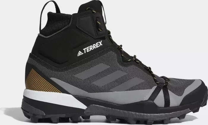 adidas Terrex Skychaser LT Mid GTX grey six/core black/solar gold (Herren)