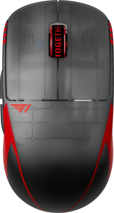Pulsar Gaming Gears X2 CL CrazyLight Mini Wireless T1 Edition schwarz/rot, USB