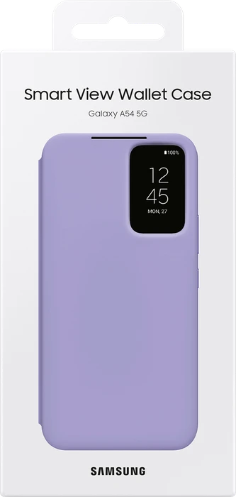 Samsung Smart View Wallet Case für Galaxy A54 5G Blueberry