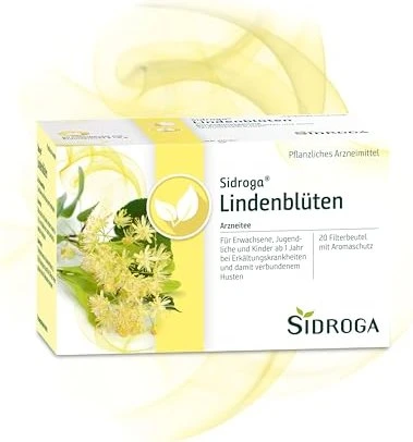 Sidroga Lindenblüten Tee Beutel, 20 Stück