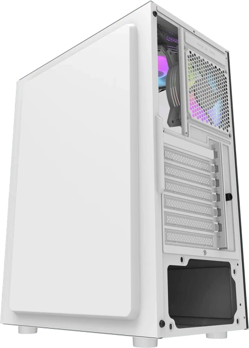 DarkFlash DK151 White, Glasfenster