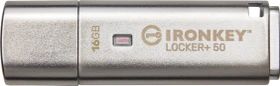 Kingston IronKey Locker+ 50 16GB, USB-A, USB 3.2 Gen 1×1