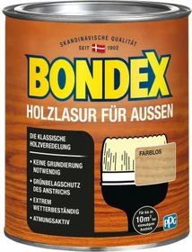 Bondex Holzlasur außen farblos, 750ml