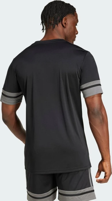 adidas Squadra 25 Trikot kurzarm black/team grey four/pure ruby (Herren)
