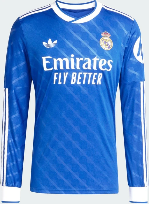 adidas Real Madrid 2025/2026 Ausweichtrikot langarm (Herren)