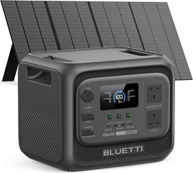 Bluetti Elite 300 Solargenerator grau + 1x Solarpanel 350W, 3014Wh