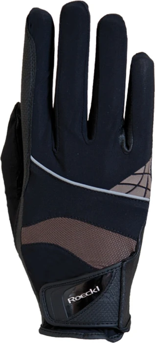 Roeckl Montreal Handschuhe schwarz/mokka
