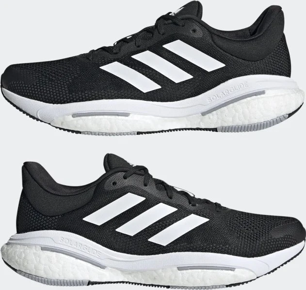 adidas Solar Glide 5 core black/cloud white/grey six (Herren)