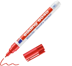edding 8040 Wäschemarker rot