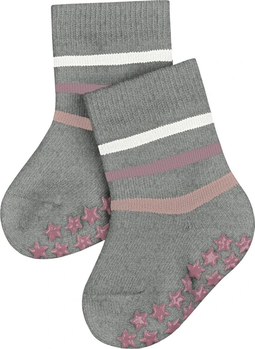 Falke Multi Stripe Babys Haus Socken light grey (Junior)