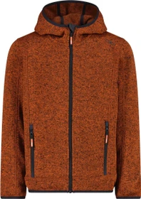 CMP Fix Hood Fleece Funktionsjacke orange/antracite (Junior)